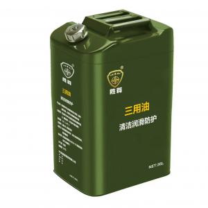 Gasoline Fuel Tank Petrol Jerry Can 20 Liter Gal Oil Drum Green Steel Cold Rolled Plate