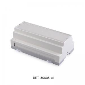 China 158*87*60mm Plastic Din Rail Enclosure For Project ABS Pcb Board Circuit Shell supplier