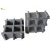 China 38*38mm Plastic Walkway Trench Drainage Grates Fiber Deck Overflow Floor Panel wholesale