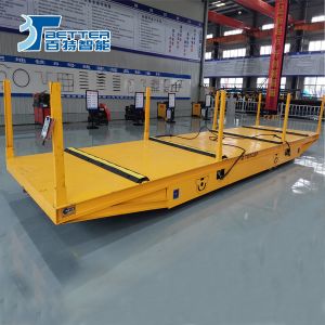 Customizable Trackless Transfer Cart for Material Handling in Limited Spaces