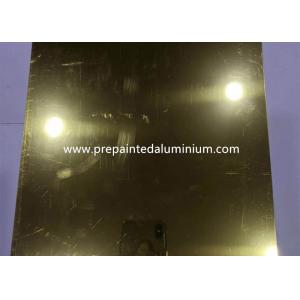 EN572 1mm 1250mm Mirror Finish Aluminum Sheet Lighting Laminate Polished Anodized