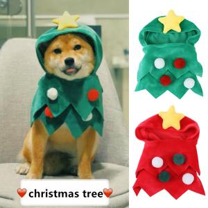 Christmas Velvet Pets Wearing Clothes Jumpsuit 23x20x5cm