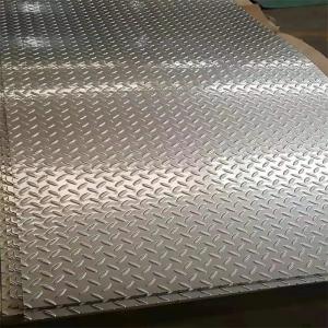China ASTM SUS 201 316L Stainless Steel Plate Checkered Anti Slide SS Sheet 1540mm supplier