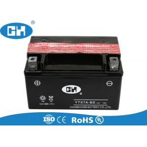 125cc Black Maintenance Free Motorcycle Battery Dry Charged For Scooter