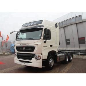 Long Distance Heavy Transport Truck , Sinotruk Howo T5G Commercial Truck Trailer