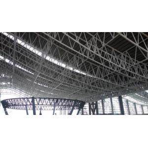 China Large Span Antirust  Prefab Metal Gym Buildings Multistory Steel Structure For School supplier