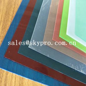 China High Rigidity Glossy PVC Plastic Product Transparent Rigid Plastic PVC Sheet For Plastic Coating supplier