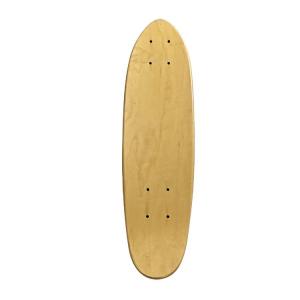 27inch Cruiser Fish Shape Blank Skateboard Decks Canadian Maple