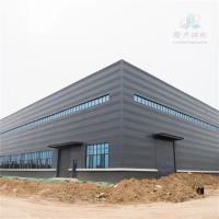 China Large Span Prefab Steel Structure Building Construction Prefabricated Metal Warehouse on sale