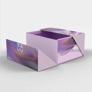 China Luxury Custom Magnetic Closure Rigid Cardboard Double Door Open Cosmetic Perfume Gift Packaging Box supplier