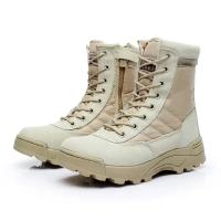 China Army Style Military Hiking Boots Waterproof Lightweight Breathable Desert Boots on sale