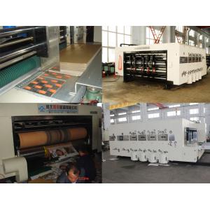 China High Speed Automatic  Carton Box Making Machine Printing Slotting Die-Cutter 220 Pcs/Min supplier