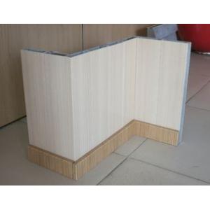 China Indoor Wood Grain Looking Surface Decorative Metal Wall Panels / Architectural Interior Panels wholesale