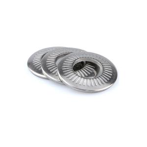 Self Locking Conical Spring Washers Knurling Disc Spring Washer