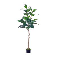 China 屋内屋外の装飾、鉢植えのフェイクツリー、プラスチック植物、人工樹木、フェイクゴムの木​、家の装飾、オフィス、リビングルーム用 on sale