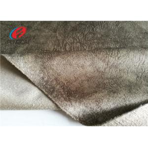 Customized 100% Micro Suede Polyester Fabric For Sofa / Home Textile / Cushion