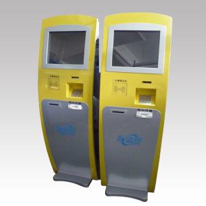 China Free Standing Kiosk Atm Machine , Self Service Banking Kiosk Easy Operation supplier