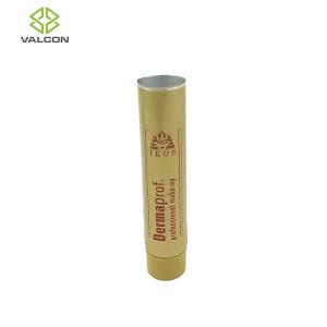 China Cosmetic ABL Aluminum Laminated Tube 10 ML Capacity With Gold Screw Cap supplier