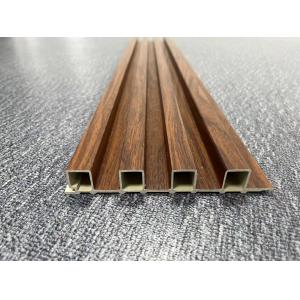 CE WPC Board Wall Paneling Wood Plastic Composite Fluted Panel Width 150mm-300mm