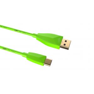 China Green High Speed USB 3.1 Lightning Cable Copper Core 480Mbps Data Sync supplier