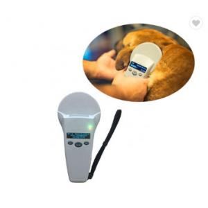 China Handy Animal Microchip Scanner Support USB With 1000 Records Data Storage supplier