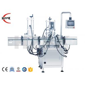 China Automatic Plastic Bottle Capping Sealing Machine For Pet Perfume Glass Linear Screw Cap supplier