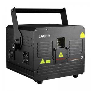 China 5000mw 5w RGB Animation Laser Projector Rgb Dj Disco Stage Laser Light supplier