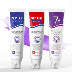 China Ensemble de 3 tubes de dentifrice SP-6 Hydroxyapatite Rafraîchissement de l'haleine et sécurité pour l'émail wholesale