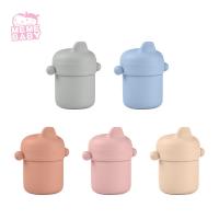 baby feeding essentials training drinking cup 100% food grade silicone sippy cup spillproof  easy to use and clean