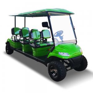 4 6 8 seater electric golf cart 100Ah Electric Sightseeing Car Vehicle 30mph