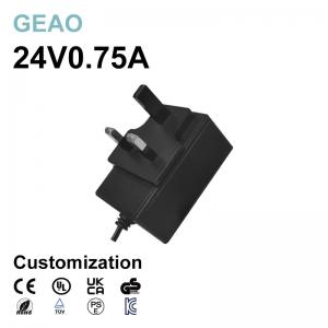 24V 0.75A Wall Mounted Power Adapters For Customization Iptv Box Electric Recliner Sofas Robot Nintendo Switch