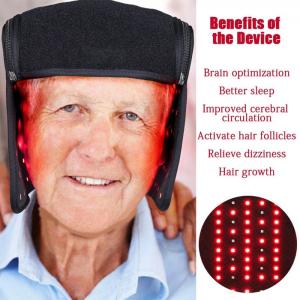 Clinic Infrared Red Light Therapy Helmet Double Use For Hair Loss