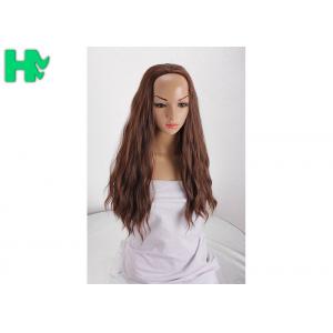 China 24’’ Synthetic Cosplay Wig Female Hairstyle Long Synthetic Wigs Curly Wavy Hair Wigs supplier