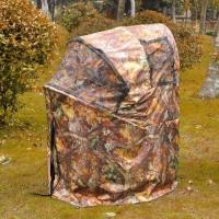 Pro Hunting Chair One Man Ground Blinds Real Tree Camo Tent for Deer Turkey , Duck