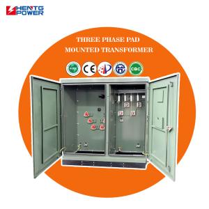 China Sealed Tank Design 3 Phase Padmounted Transformers 225kVA Power Distribution wholesale