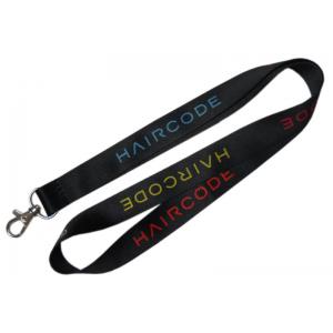 Employees Thick Woven Lanyards Entertainment Industries  Blank Polyester Lanyards