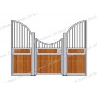 China The cheap European black coating horse stable panels for sales on sale