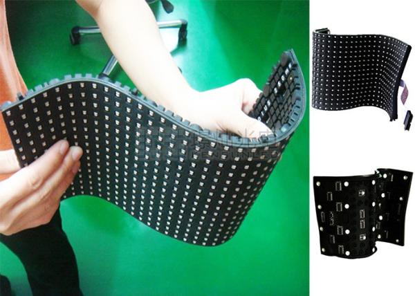 P6.67mm Flexible LED Screen Synchronous / Asynchronous Control Mode