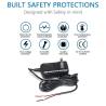 China US Plug AC Power Cord to Bare Wire 2 Prong NEMA 1-15P for LED Driver wholesale