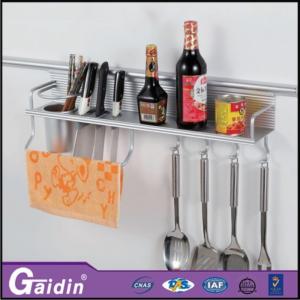 China aluminum kitchen rack, metal kitchen shelf supplier