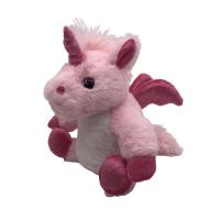 China Recording Repeating Glitter Pink Unicorn With Wings on sale