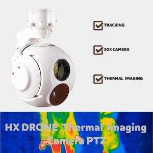 China 30X Tracking Zoom UAV Thermal Camera 640X512 PTZ Monitoring Drone Pods HXTS01CT supplier