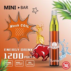 Yuoto Energy Drink Vape Disposable with built in 650mAh battery