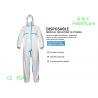 Elasticated Hood ​Disposable Protective Coverall Sterilized For Governments