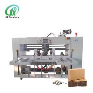 China Semi Automatic Corrugated Box Machinery Double Nail High Precision supplier
