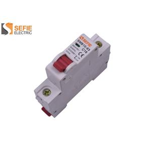 China Material plástico disjuntor 1P/2P/3P/4P bonde do interruptor de MCB 6A do mini supplier