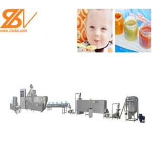 China Twin Screw Nutritional Powder Machine Popular Snacks Making Machine supplier