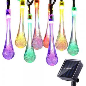 50 LED Decorative LED String Lights Steady Solar Flower Lights Ni-MH AA 600mAh Battery