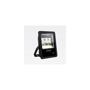 Cool / Warm White LED Outdoor Flood Lights Commercial Ip65 Black Shell