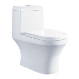 Bathroom furniture high quality one piece flush toilet